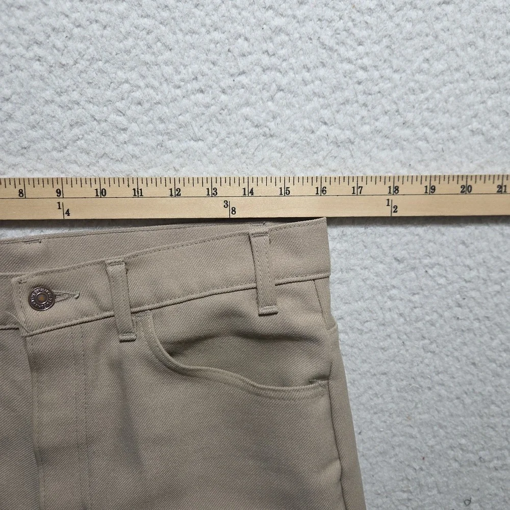 Vintage 90s Levis Pants Mens 32x29 Tan Bootcut Black Tab Made In USA